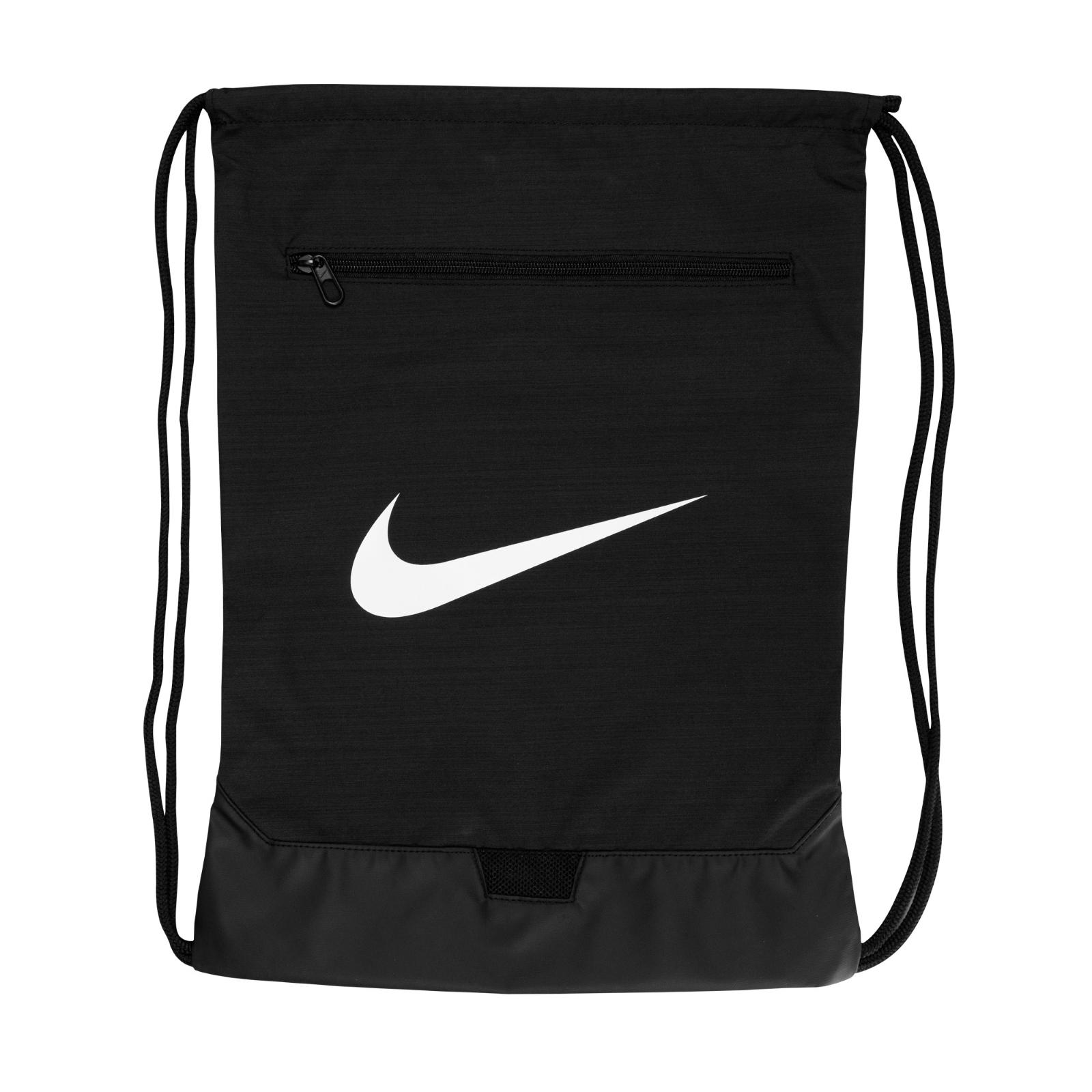 Nike brasilia gymsack black hotsell